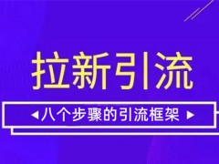 我來說說:做引流拉新活動總結的八個步驟的引流框架